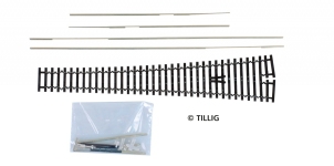 TILLIG 83421 - TT Flexsteg Bogenweiche 12o , Bausatz